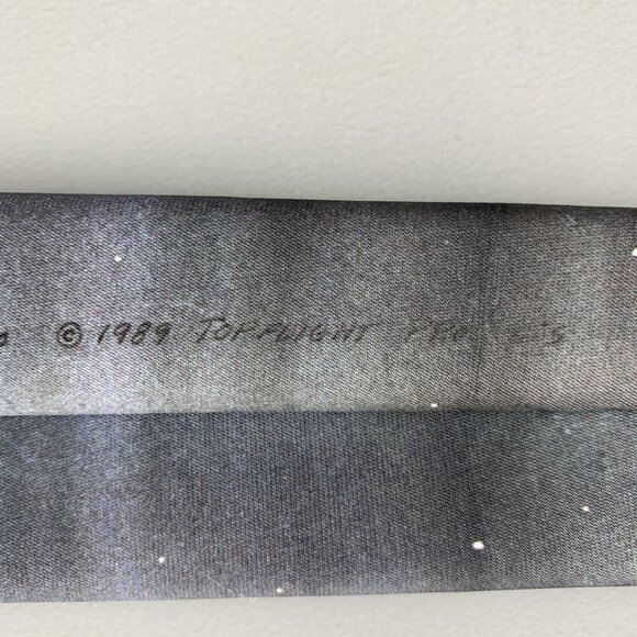 Ralph Marlin NASA Space Shuttle Discovery Vintage 1989 Polyester Novelty Tie - Picture 8 of 10